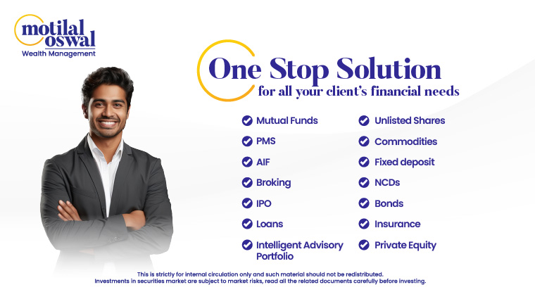 One Stop Solution for all your client's financial needs